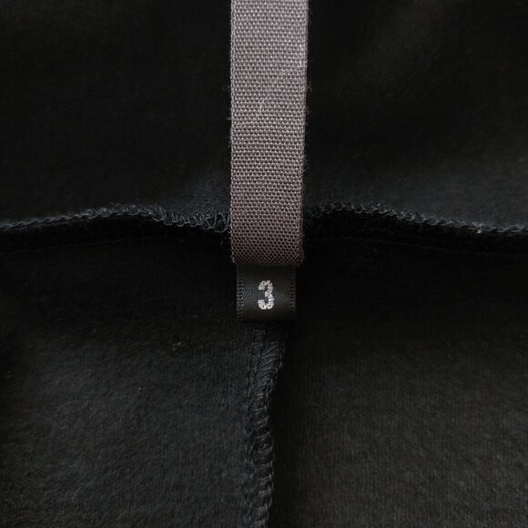 (SOLD) Kazuyuki Kumagai Attachment Black Wool Shawl Collar Cardigan - Picture 8 of 9